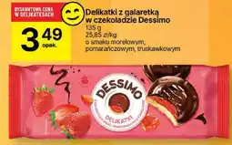 Delikatesy Centrum Delikatki Dessimo z galaretką w czekoladzie morelowe, pomarańczowe, truskawkowe oferta