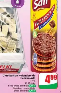 Dino Ciastka San Holenderskie z czekoladą oferta