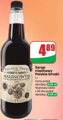 Dino Syrop malinowy Polskie Smaki oferta