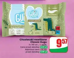 Dino Chusteczki nawilżane Classic Gugu oferta