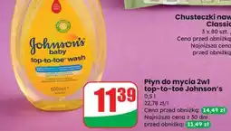 Dino Płyn do mycia 2w1 top-to-toe Johnson's oferta