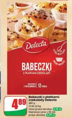 Dino Babeczki z płatkami czekolady Delecta oferta