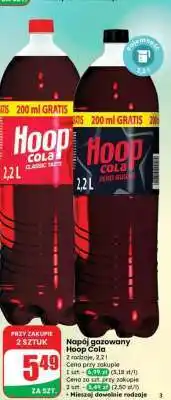 Dino Napój gazowany HOOP COLA oferta