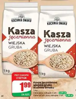 Dino Kasza jęczmienna wiejska gruba Kuchnia Smaku oferta