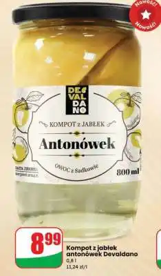 Dino Kompot z jabłek antonówek Devaldano oferta