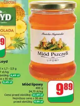Dino Miód lipowy oferta