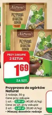 Dino Przyprawa do ogórków Natural oferta