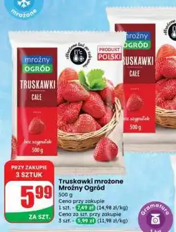 Dino Truskawki mrożone Mrożny Ogród oferta