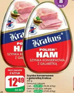 Dino Szynka konserwowa z galaretką Krakus oferta