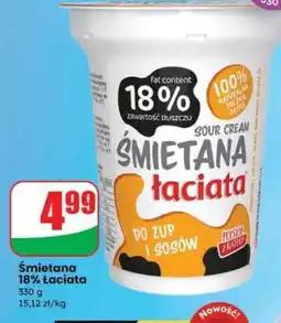 Dino Śmietana 18% Łaciata oferta