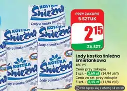 Dino Lody Kostka śnieżna śmietankowa oferta