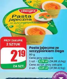 Dino Pasta jajeczna ze szczypiorkiem Dega oferta