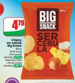 Dino Chipsy ser cebula Big Snack oferta