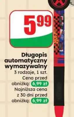 Dino Długopis automatyczny wymazywalny oferta