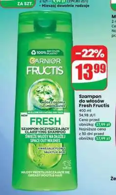 Dino Szampon do włosów Fresh Fructis oferta