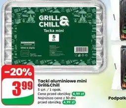 Dino Tacki aluminiowe mini Grill & Chill oferta