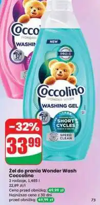 Dino żel do prania Wonder Wash Coccolino oferta