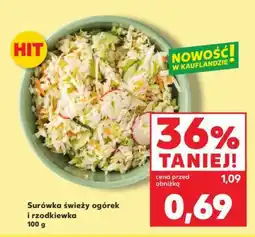 Kaufland Surówka świeży ogórek i rzodkiewka 100 g oferta