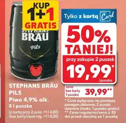 Kaufland Piwo STEPHANS BRÄU oferta