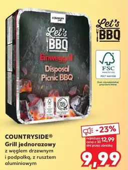 Kaufland Grill jednorazowy Countryside oferta
