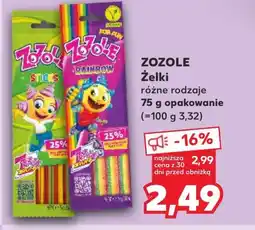 Kaufland Żelki Zozole oferta