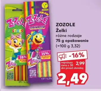 Kaufland Żelki Zozole oferta