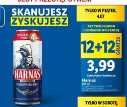 Lidl Piwo Harnaś Jasne Pełne oferta