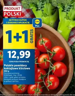Lidl Pomidory koktajlowe oferta
