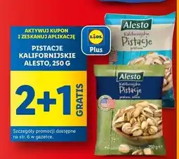 Lidl Pistacje kalifornijskie Alesto oferta