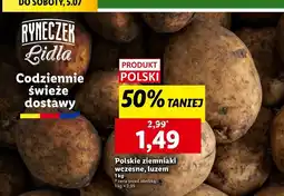Lidl Ziemniaki wczesne polska oferta