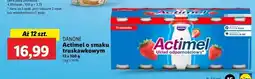 Lidl Jogurt truskawka Danone Actimel oferta