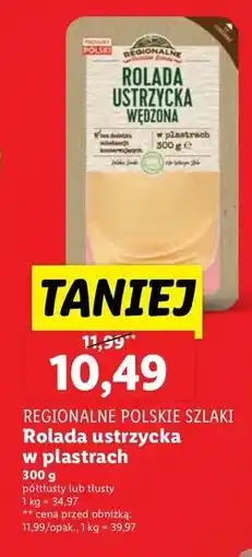 Lidl Rolada ustrzycka Regionalne Szlaki oferta