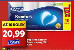 Lidl Papier toaletowy Floralys oferta