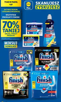 Lidl Płyn nabłyszczający lemon Finish Rinse Aid oferta