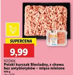 Lidl Mięso biesiadne z kurczaka mielone Rzeźnik Codzienna Dostawa oferta