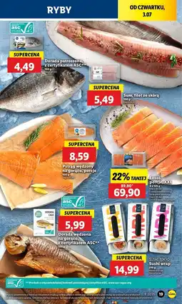 Lidl Dorada patroszona oferta