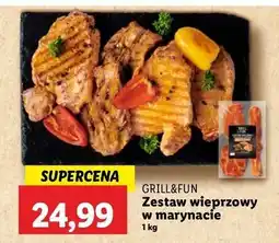 Lidl Zestaw wieprzowy w marynacie Grill And Fun oferta