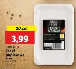 Lidl Tacki papierowe Grill And Fun oferta