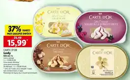 Lidl Lody vanilla Algida Carte D'or Les Classiques oferta
