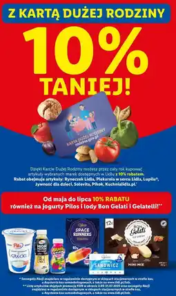 Lidl Lody mini white chocolate almond Bon Gelati oferta