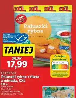Lidl Paluszki rybne xxl Ocean Trader oferta