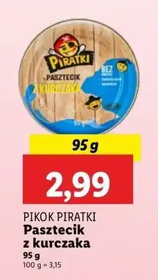 Lidl Pasztecik z kurczaka Pikok Piratki oferta