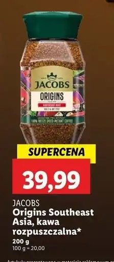 Lidl Kawa Jacobs Origins oferta