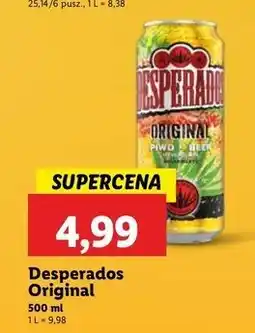 Lidl Piwo Desperados oferta