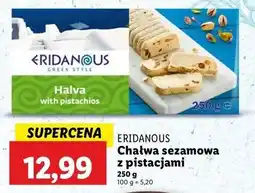 Lidl Chałwa z pistacjami Eridanous oferta