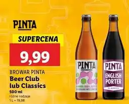 Lidl Piwo new zeland west cost ipa Pinta oferta