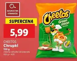 Lidl Chrupki zielona cebulka Cheetos oferta