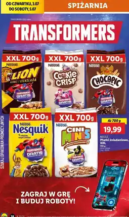 Lidl Płatki śniadaniowe Cini Minis oferta