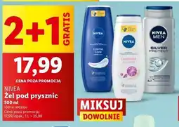 Lidl Żel pod prysznic Nivea Men Silver Protect oferta