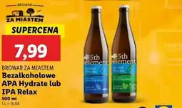 Lidl Piwo ipa relax Browar Za Miastem oferta